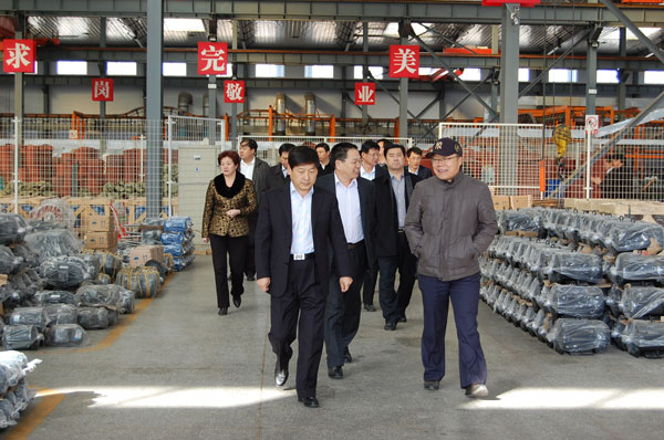 領(lǐng)導(dǎo)視察