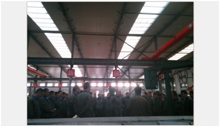 力久電機裝配車間整改現(xiàn)場會議 力久電機裝配車間整改現(xiàn)場會議