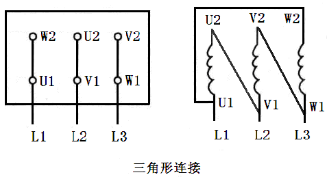 電機(jī)三角形接法 電機(jī)三角形接法