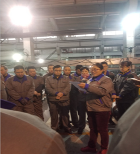 繞嵌車(chē)間現(xiàn)場(chǎng)指導(dǎo)會(huì)