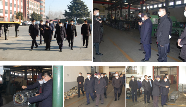 市委書(shū)記視察力久電機(jī)公司 市委書(shū)記視察力久電機(jī)公司