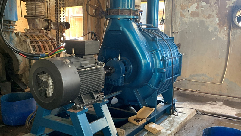 力久永磁電機在某礦業(yè)公司離心風機上改造應(yīng)用